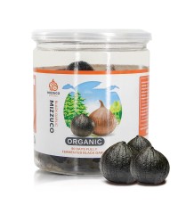 Mizzuco Black Garlic,460G Organic WHOLE Black Garlic Natural Fermented for 90 days Healthy Snack Ready to Eat or Sauce